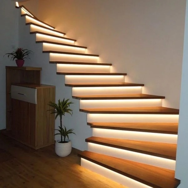 Iluminación LED para gradas